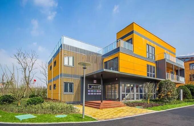 新型绿色建筑的青岛集装箱房屋环保耐用